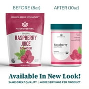 Nature Restore Organic Raspberry Juice Powder, 10 Ounce, Non-GMO