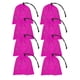 thumbnail image 1 of piezas de bolsas de malla con cordón, bolsas de malla con cordón deslizante, bolsas de regalo pequeñas para juguetes, regalos, 16 x 18 cm, 1 of 6