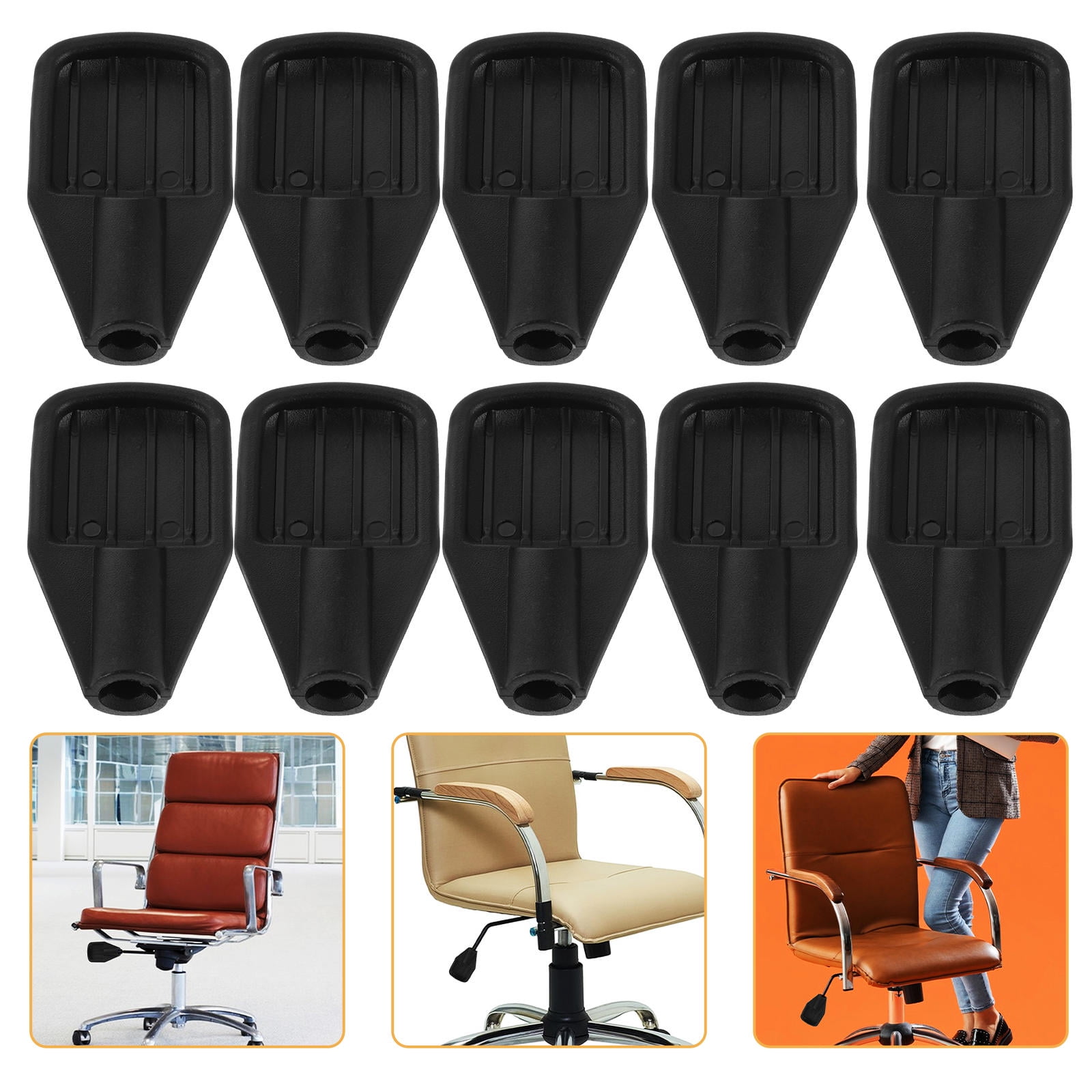 deepcraff 12pcs black recliner chair product