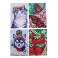 thumbnail image 1 of Bandera De Jardín De Mariposas4 Piezas Bandera De Jardín De Perro De Impresión De Doble Cara Universal De Sutura Doble Para Césped Para Patio ANGGREK Otros, 1 of 8