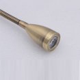 thumbnail image 2 of Lampe de Chevet Flexible avec Interrupteur, 1 LED 3 W, bronze, 2 of 4