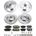 thumbnail image 3 of PowerStop Front and Rear Z23 Evolution Sport Carbon-Fiber Ceramic Brake Pad and Drilled & Slotted Rotor Kit Fits: ACURA Select Models K7529, 3 of 3