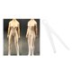thumbnail image 5 of 1:12 Ropa Femenina de para La de Acción de HTA Accesorio de Ropa blanco Hugo mono muñecas femeninas, 5 of 10