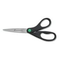 thumbnail image 5 of Kleenearth Scissors, 8" Long, 3.25" Cut Length, Black Straight Handles, 2/pack | Bundle of 5 Packs, 5 of 5
