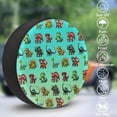 thumbnail image 3 of America Independence Flag Spare Tire Cover Dust-Proof Sun Protection Rv Tire Covers Waterproof Wheel Cover Protectors Universal Fit Rv SUV Jeep Truck Trailer Camper Travel Accessories, 3 of 10