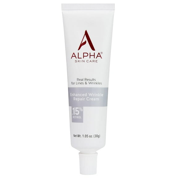 Alpha Skin Care Enhanced Wrinkle Repair Face Cream with 0.15% Retinol & Vitamins A, C & E, 1.05 oz