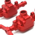 thumbnail image 4 of ZheElen 2pcs Aluminum Alloy 1/18 Front And Rear Axle Housings For FMS FCX18 RC Car Part RC Car Accessories Replacement Parts Red, 4 of 6