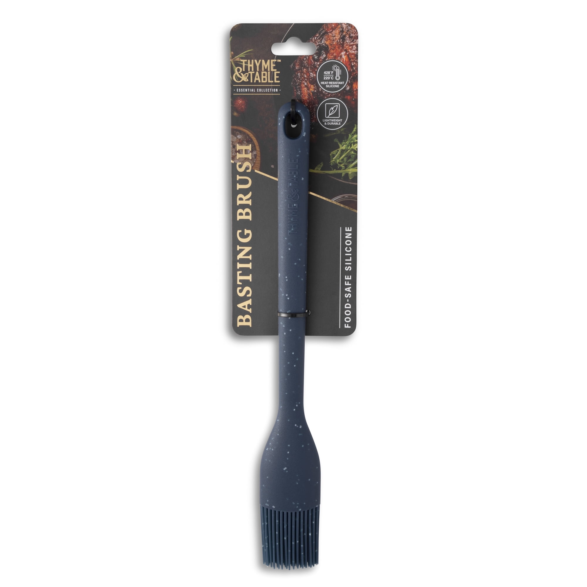 Thyme & Table Silicone 0.70 in Heat-Resistant Basting Brush