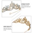 thumbnail image 4 of MasteelfCA 1 Pce Couronne de Mariage Baroque avec Strass, 4 of 7