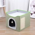 thumbnail image 2 of Hearth & Gear Cat Beds For Indoor Cats Large Cat For Pet Cat With Hanging And Scratch Pad Foldable Cat Protective Film Door Dog Accessory Dog Leash Rain Cover Dog Bike Bike Rack Dog Assistance Dog, 2 of 6