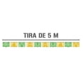 thumbnail image 2 of Papel Picado Religioso San Jose | Guirnaldas | Enramado | 5 tiras de 5 metros | diseño religioso verde y blanco con colores vibrantes | decoración de papel picado (Plastico), 2 of 7