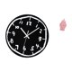 thumbnail image 5 of Reloj de pared silencioso, decorativo, moderno, de cerámica, con forma de tarro de jengibre, acrílico, con y número, ideal para hoteles., 5 of 8