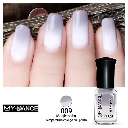SHTUUYINGG Water-based Temperature Colour Changing Nail Polish Non