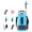 US, variant on 5L Electric Sprayer with 5 Mist Nozzles Battery Powered Sprayer with Adjustable Shoulder Strap Garden Sprayer for Yard Lawn and Garden (US)