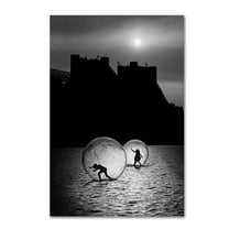 Trademark Fine Art 'Games In A Bubble' Canvas Art by Juan Luis Duran