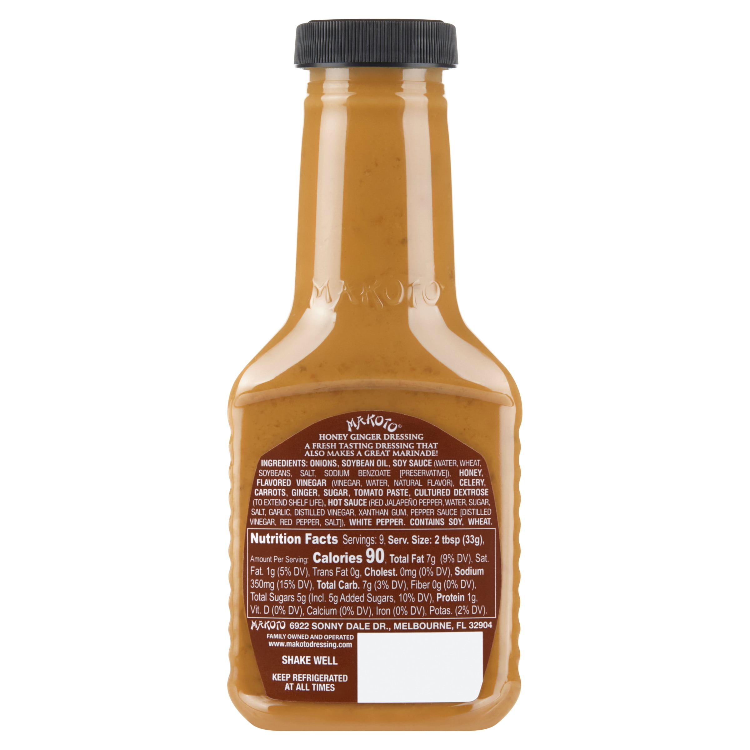 how long does makoto ginger dressing last Amazon.com : Makoto, Honey Ginger Dressing, 9 Ounce : Grocery & Gourmet Food