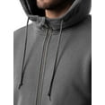 thumbnail image 4 of Wrangler Workwear Men's & Big Men's Full Zip Sherpa Lined Hooded Sweatshirt, Sizes S-5XL, 4 of 8