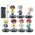 thumbnail image 5 of Figuras de acción de Bangtan Boys Groups, muñecos de modelos Rm Jin Suga Jhope Jimin V Jungkook, Star Idol Army Gift, 7 unidades por Set, 5 of 5
