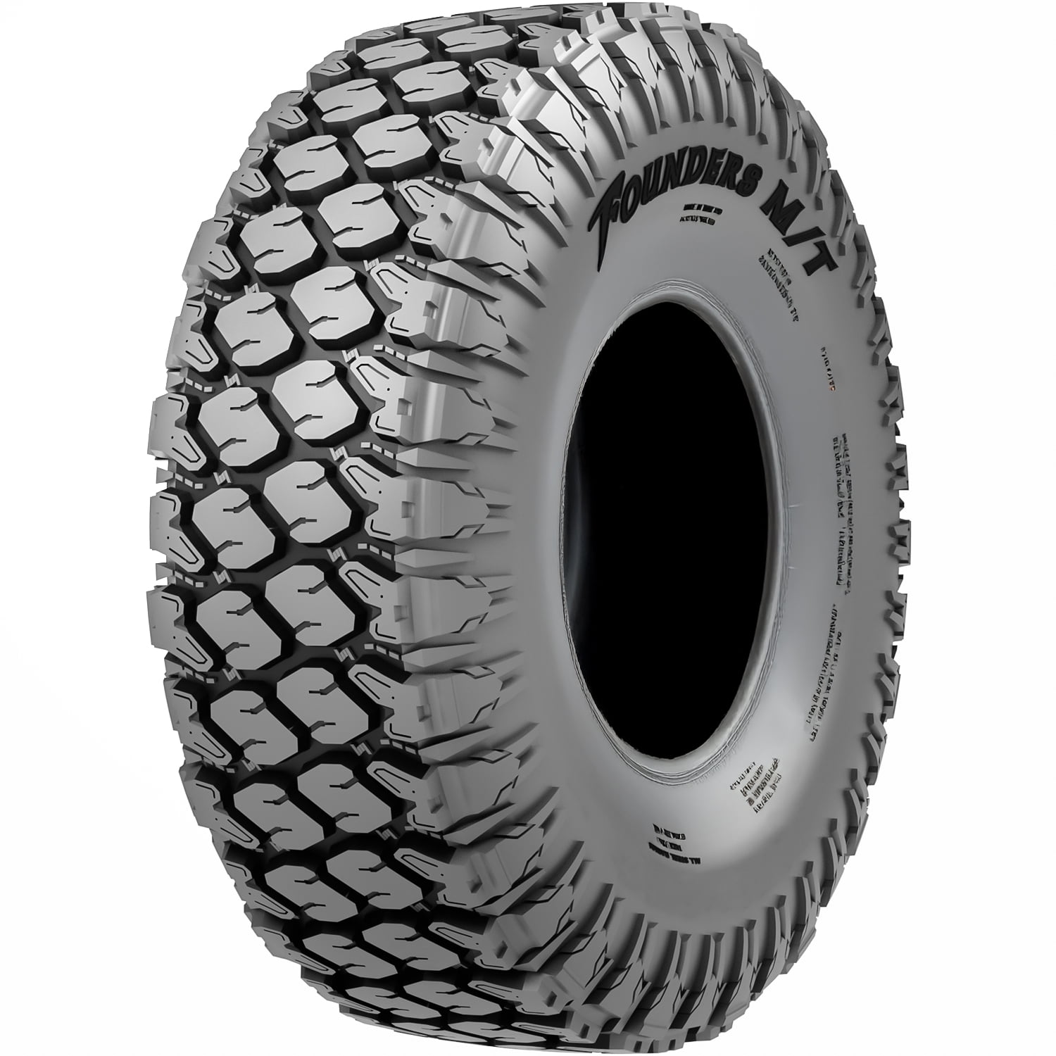 Founders M/T 245/70R19.5 135/133K H 16 Ply Mud Studdable All-Season Light Truck One Tire