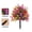 Pink, variant on Artificial Flower Stakes – Fake Outdoor Flowers with Stake, Realistic Plastic Floral Picks for Yard, Garden, and Patio Decor, UV-Resistant Landscape Accents
