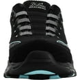 thumbnail image 2 of Skechers Women's D'Lites Slip-On Mule Sneaker Black/Aqua 9.5, 2 of 5