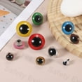 thumbnail image 6 of Uxcell 30mm Safety Eyes, 20Pcs Realistic Doll Crocheting Safety Eyes Yellow, 6 of 6
