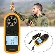 Motor Genic GM816 Digital Handheld Anemometer Wind Speed Meter Thermometer Sailing LCD