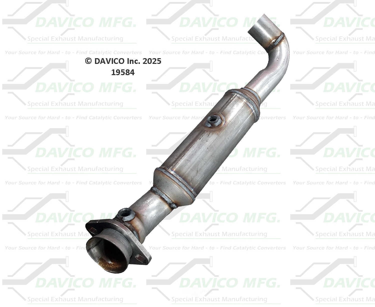 Davico Mfg 19584 Direct-Fit Catalytic Converter
