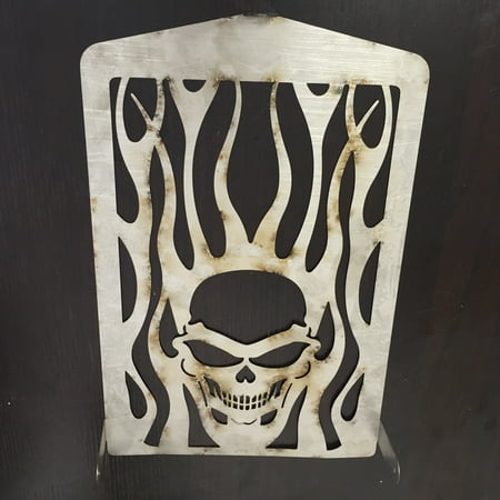 Skull Grille - HTT-MOTOR Skull Flame Radiator Grille Guard Cover Protector For Yamaha XVZ13 Royal Star A