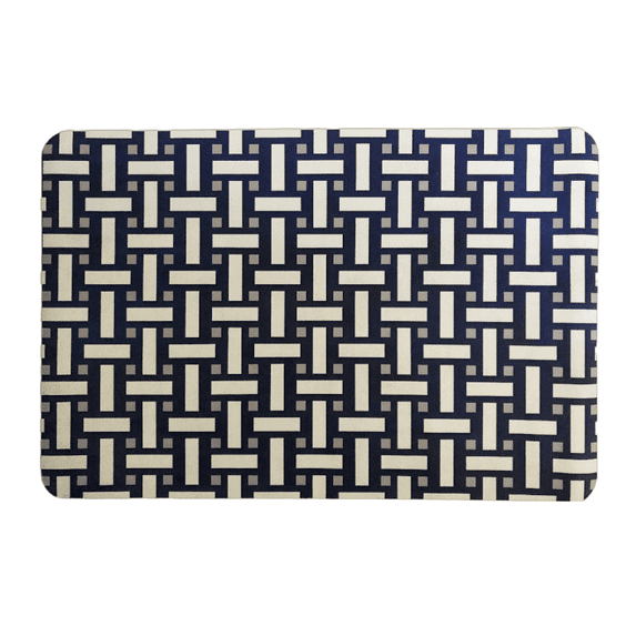 Elegant Home Kitchen and Bath Machine Washable Cushioned Waterproof Standing Floor Mats