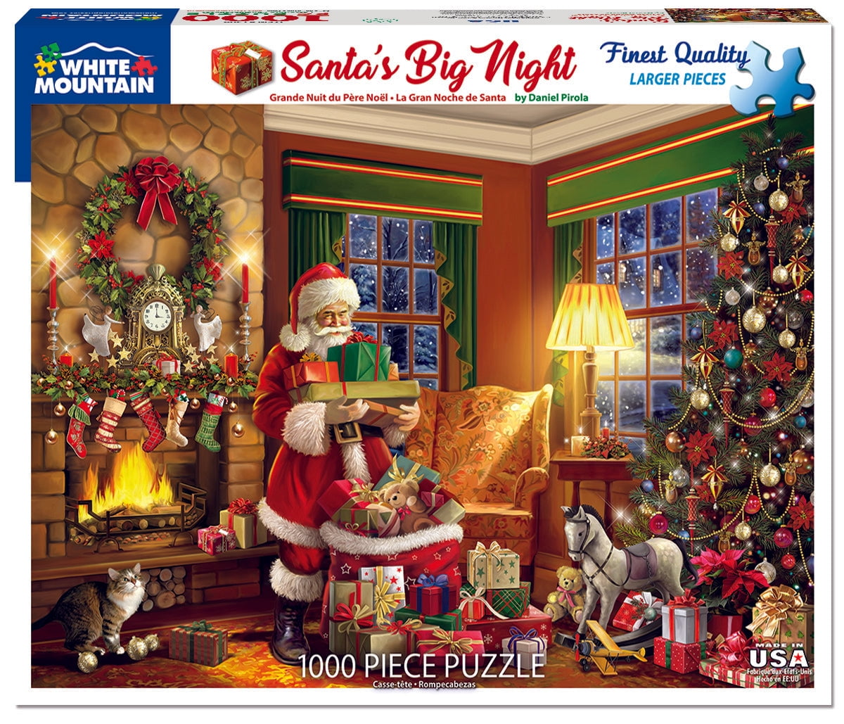 Santa's Big Night (1508pz) - 1000 Piece Jigsaw Puzzle
