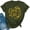 Z1-Army Green, variant on Football Shirts for Women Game Day T Shirts Football Outfits Funny Graphic Tee Casual Short Sleeve Tee Shirts