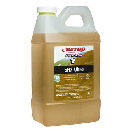 Betco® pH7 Ultra Fastdraw Floor Cleaner 67.6 Oz Bottle Case Of 4