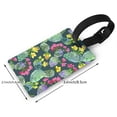 thumbnail image 2 of Gaeub One Size Printed Travel Luggage Identification Tags, Golf Bag Tags with Information Bar on The Back - 3.4 x 2.1 inch, 2 of 8