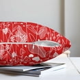 thumbnail image 6 of Valentines Pillow Covers 18x18 Set of 2 Red Love Heart Throw Pillow Covers Valentine Outdoor Farmhouse Decorative Cushion Covers Holiday Wedding for Home Sofa Bed, 6 of 6