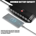 thumbnail image 4 of Ramsay's Expression LED USB Rechargeable Bike Tail Light Set, 5-in-1 Bicycle Alarm, with Turn Signals Brake Light, Black, 4 of 9