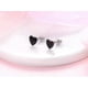 thumbnail image 5 of 925 Sterling Silver Jewelry Simple Black Ear Studs Earrings for Men Women Gift, 5 of 5