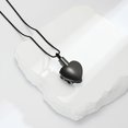 thumbnail image 6 of Crystal Heart Urn Necklace for Ashes Rose Flower Cremation Jewelry Crystal Ashes Urn Necklace Heart Remembrance Condolence Gift Memorial Jewelry Gifts for Women, 6 of 7