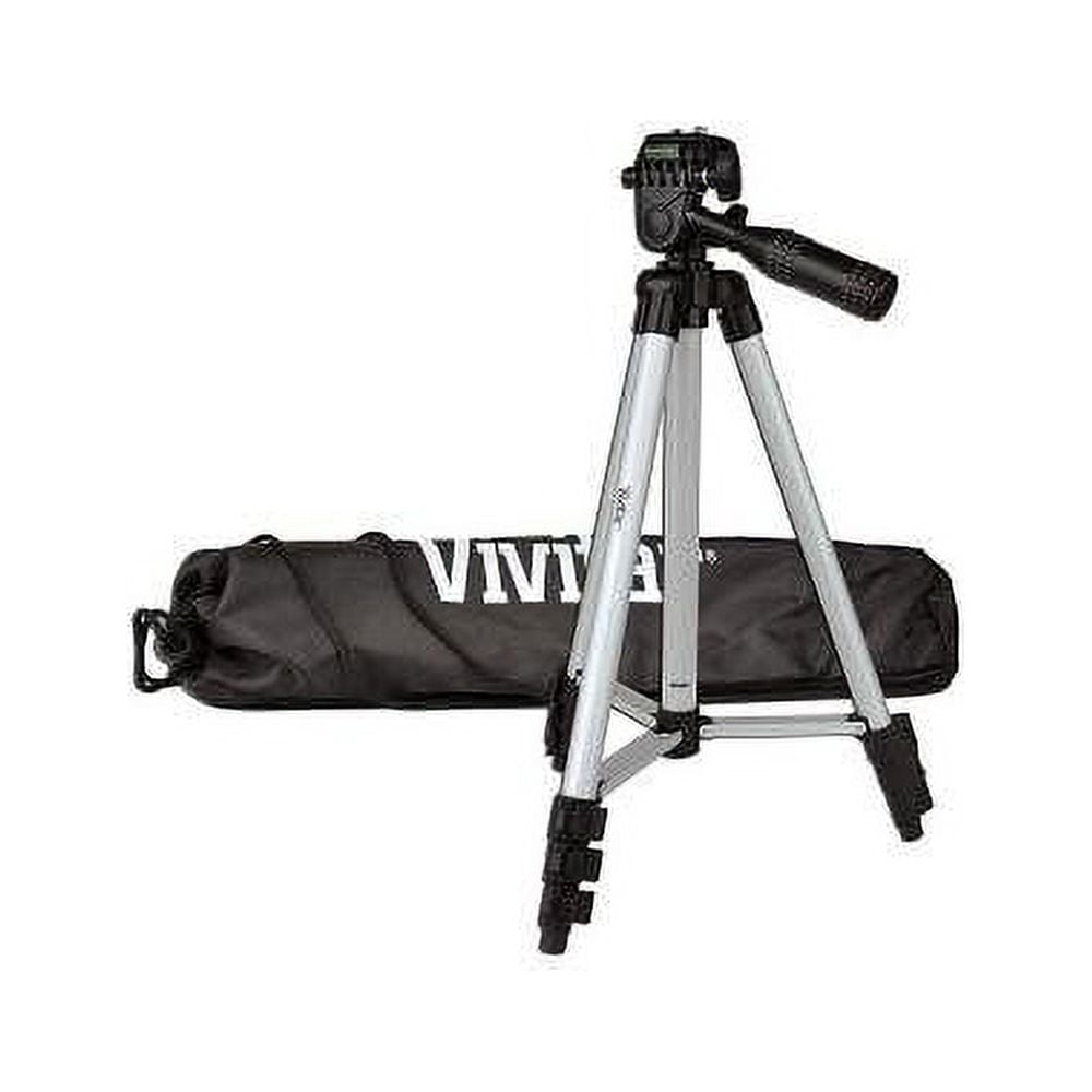 Lightweight Vivitar 50" Tripod with Case for Sony Alpha a6400 ILCE-6400