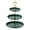 Atrovirens, variant on Sunjoy Tech Snack Tray Three-layer Anti-deformed PP Creative Refreshment Cake Stand for Household