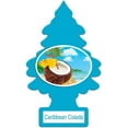 thumbnail image 5 of LITTLE TREES Car Air Freshener Hanging Tree Provides Long Lasting Scent for Auto or Home  Caribbean Colada Scent, 24 count, 5 of 5