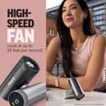 thumbnail image 3 of Shark ChillPill Personal Cooling Fan, 3-in-1 Mist & Cooling Plate, Handheld & Wearable, 10 Speeds, FA022, 3 of 10