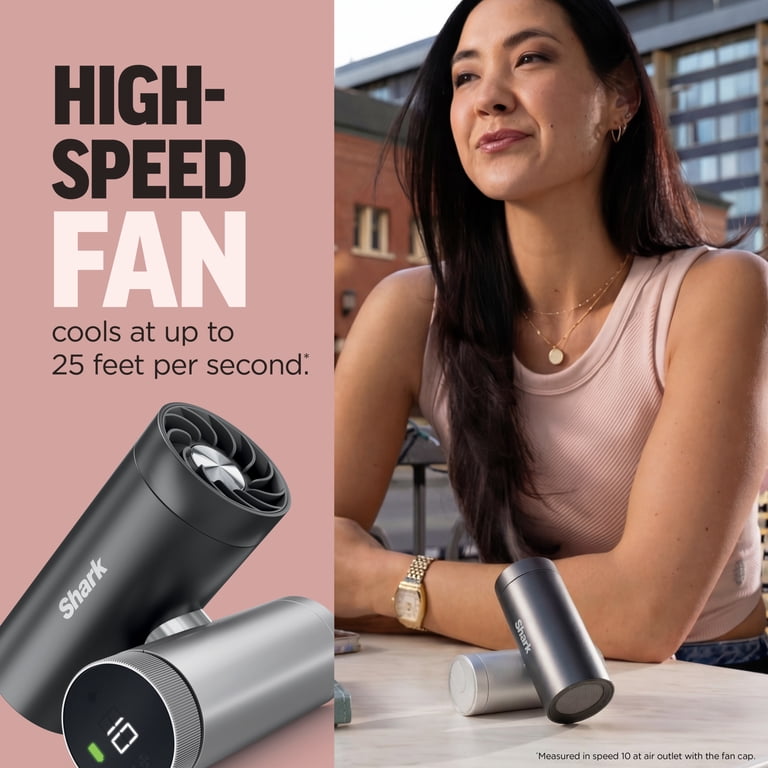 Shark, Personal Cooling Fan, 10 Speeds, Wearable and Handheld