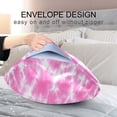 thumbnail image 5 of Ryvnso Satin Pillowcase Tie Dye Pink Pillow Cases Standard Size 30x20in, 5 of 6