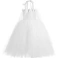 thumbnail image 5 of Vestido de tul largo con tutú de princesa Elsa y Reina de las Nieves para niñas, vestido de fiesta para Halloween, fiesta de cumpleaños, disfraz de Cosplay, 5 of 5