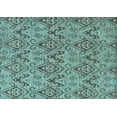thumbnail image 1 of Ahgly Company Indoor Rectangle Abstract Light Blue Modern Area Rugs, 8' x 10', 1 of 4
