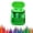 Green, variant on Pencil Sharpener, 2-Hole Manual Handheld Sharpener, Compact and Portable, Assorted Colors