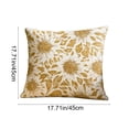 thumbnail image 2 of Elainilye Outdoor Waterproof Pillow Cover 18x18 in, Printing Decorative Cushion Cases for Patio Pool Garden Sofa, Classic Plaid Weave Texture Easy Clean, 2 of 6