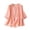 Pink, variant on Women's Short Sleeve Eyelet Lace Blouse Casual Summer Flowy Top