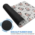 thumbnail image 6 of Long Mouse Pads for Desk,Light Cow Floral Pattern Desk Mats on Top Of Desks, Desk Mouse Pad Extra Large with 3mm Non-Slip Base and Stitched Edge for Gaming,Office,Work,Home 31.5"x11.8", 6 of 6